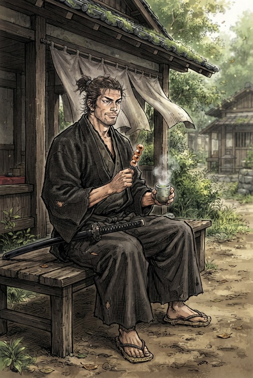 休憩中の武士 | の人気AIイラスト・グラビア