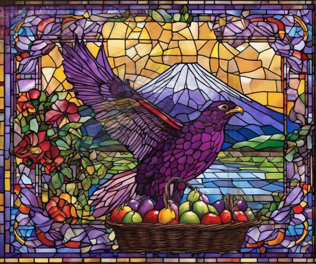 初夢ステンドグラス