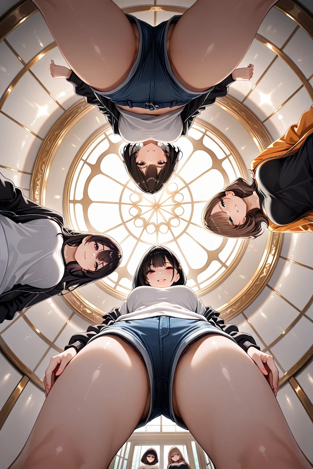 ローアングルホットパンツ