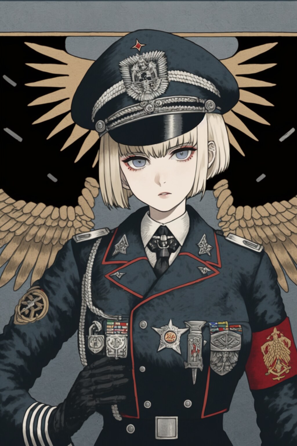 軍服少女