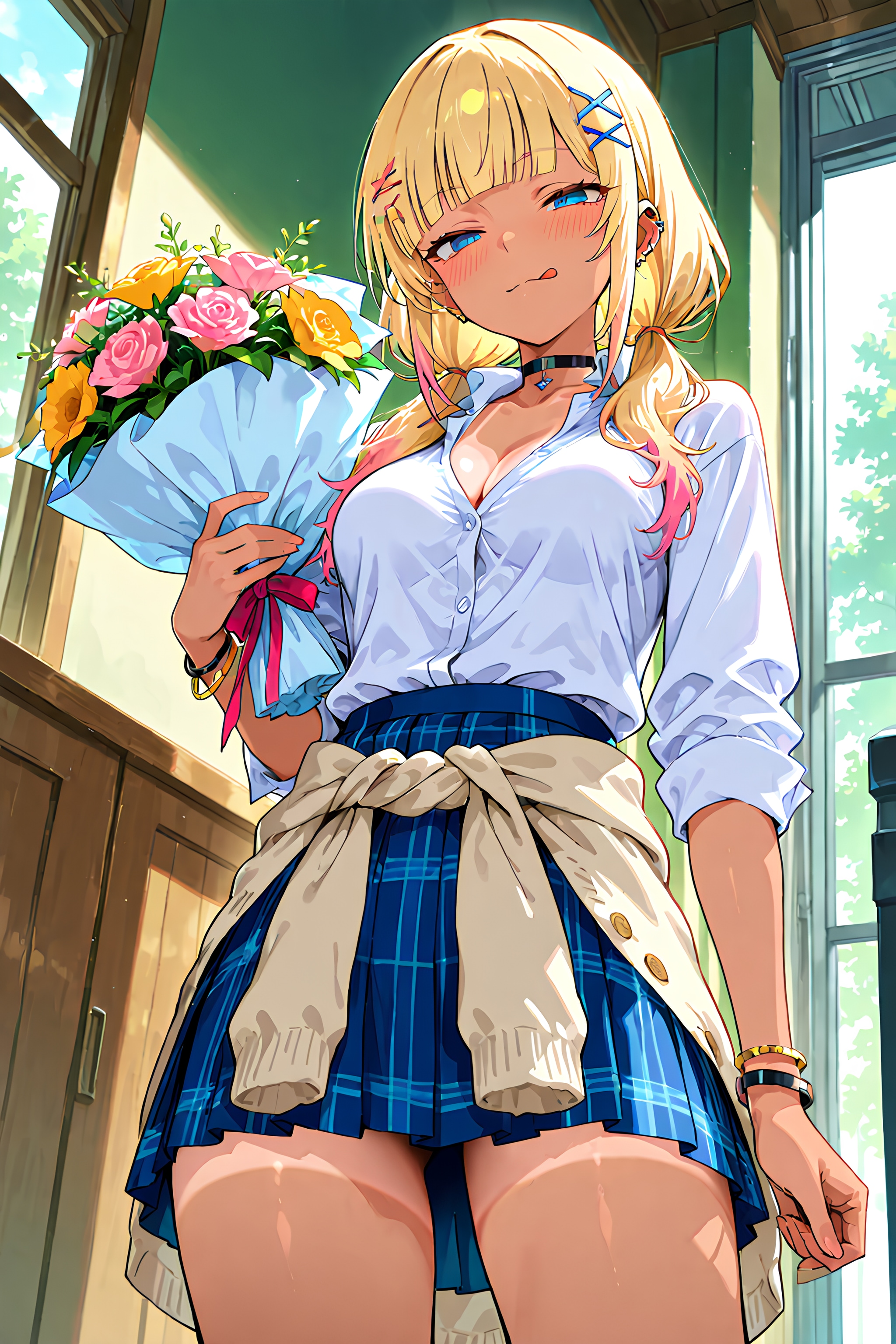 貴方に花束を | の人気AIイラスト・グラビア