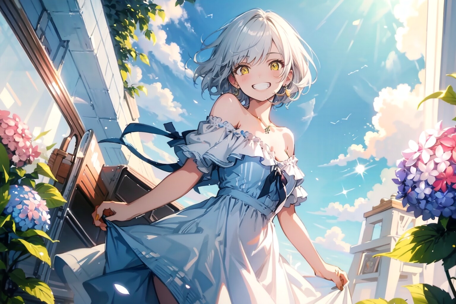 看板娘 夏
