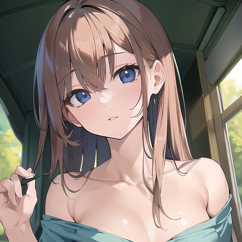 ブラウンヘアの女の娘♪　キャミワンピドレス♡ 2（12枚）