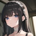 ブラウンヘアの女の娘♪　キャミワンピドレス♡ 2（12枚） 12枚目