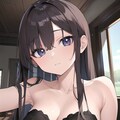 ブラウンヘアの女の娘♪　キャミワンピドレス♡ 2（12枚） 2枚目