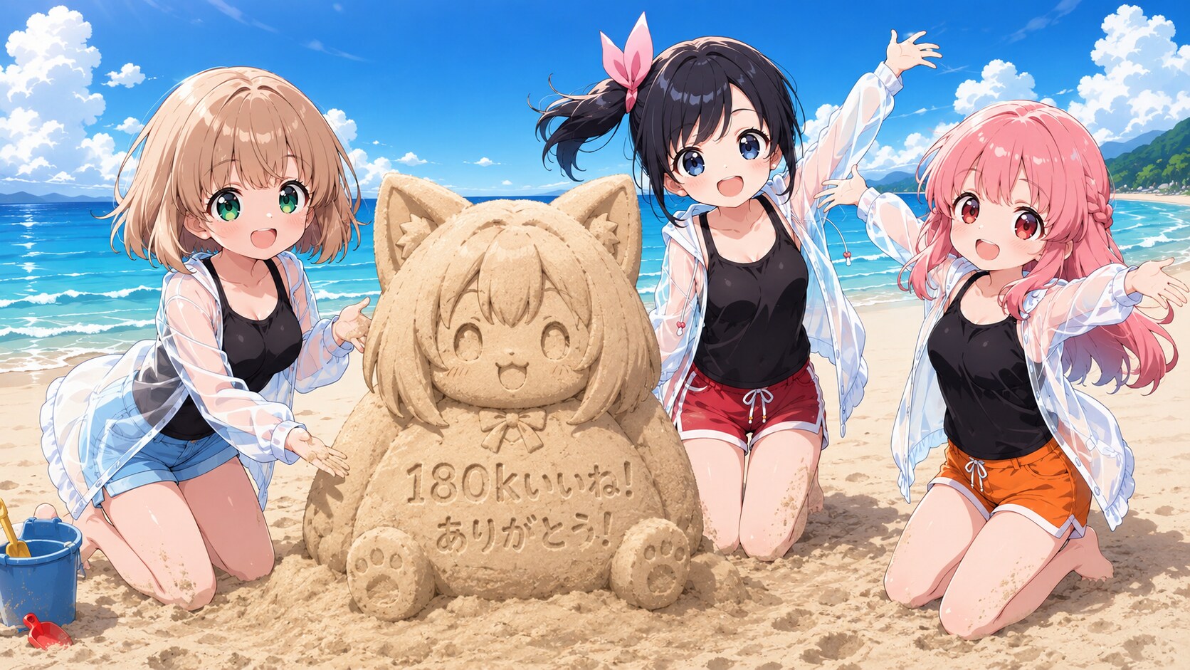 18万いいね達成！応援ありがとうございます！！