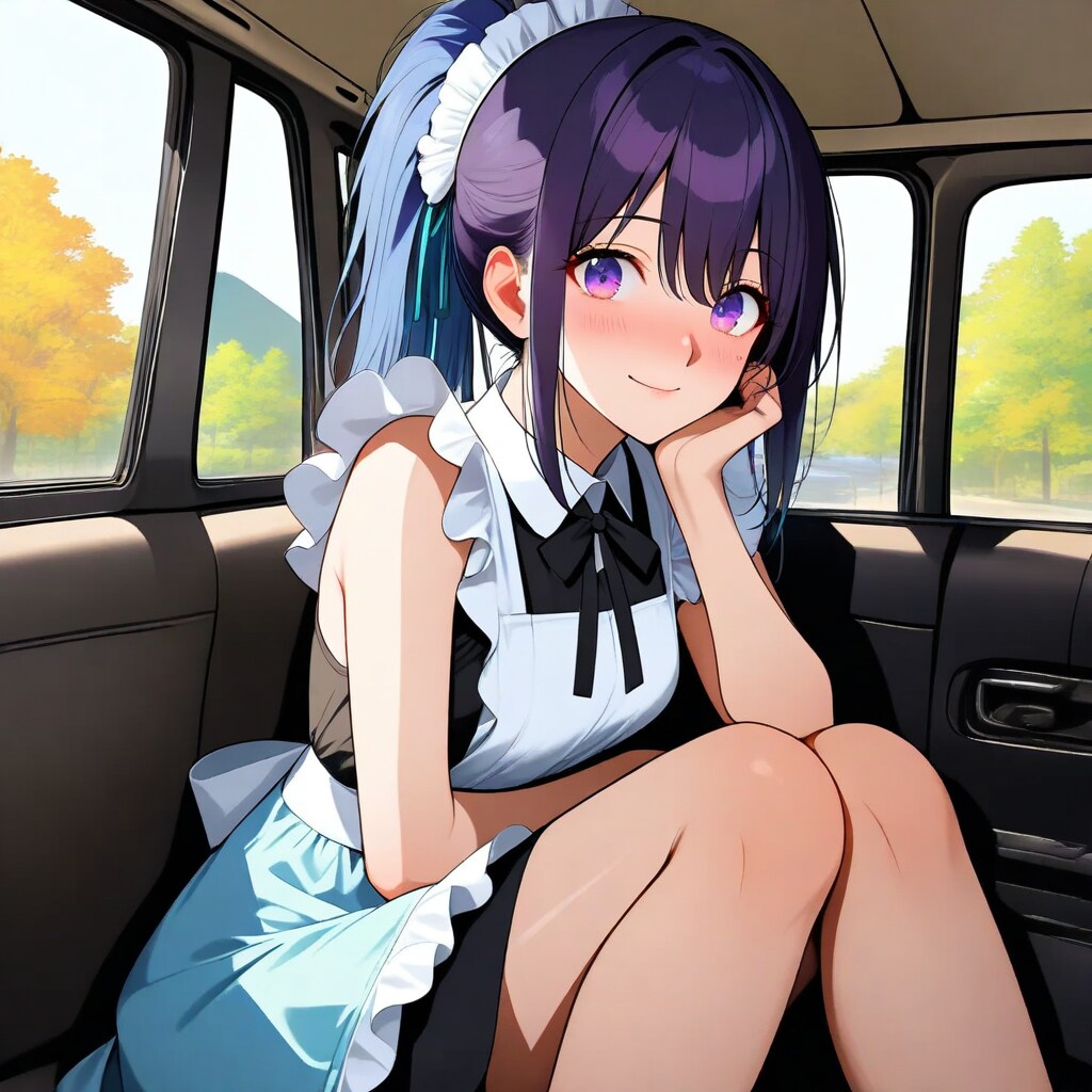 振り向いた先の天使