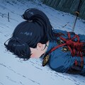 捕縛されたサムライ少女 3枚目