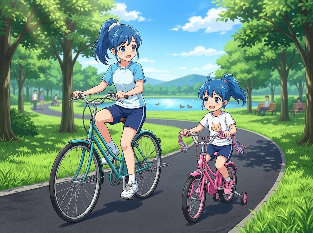 青ぽに姉妹_Flow