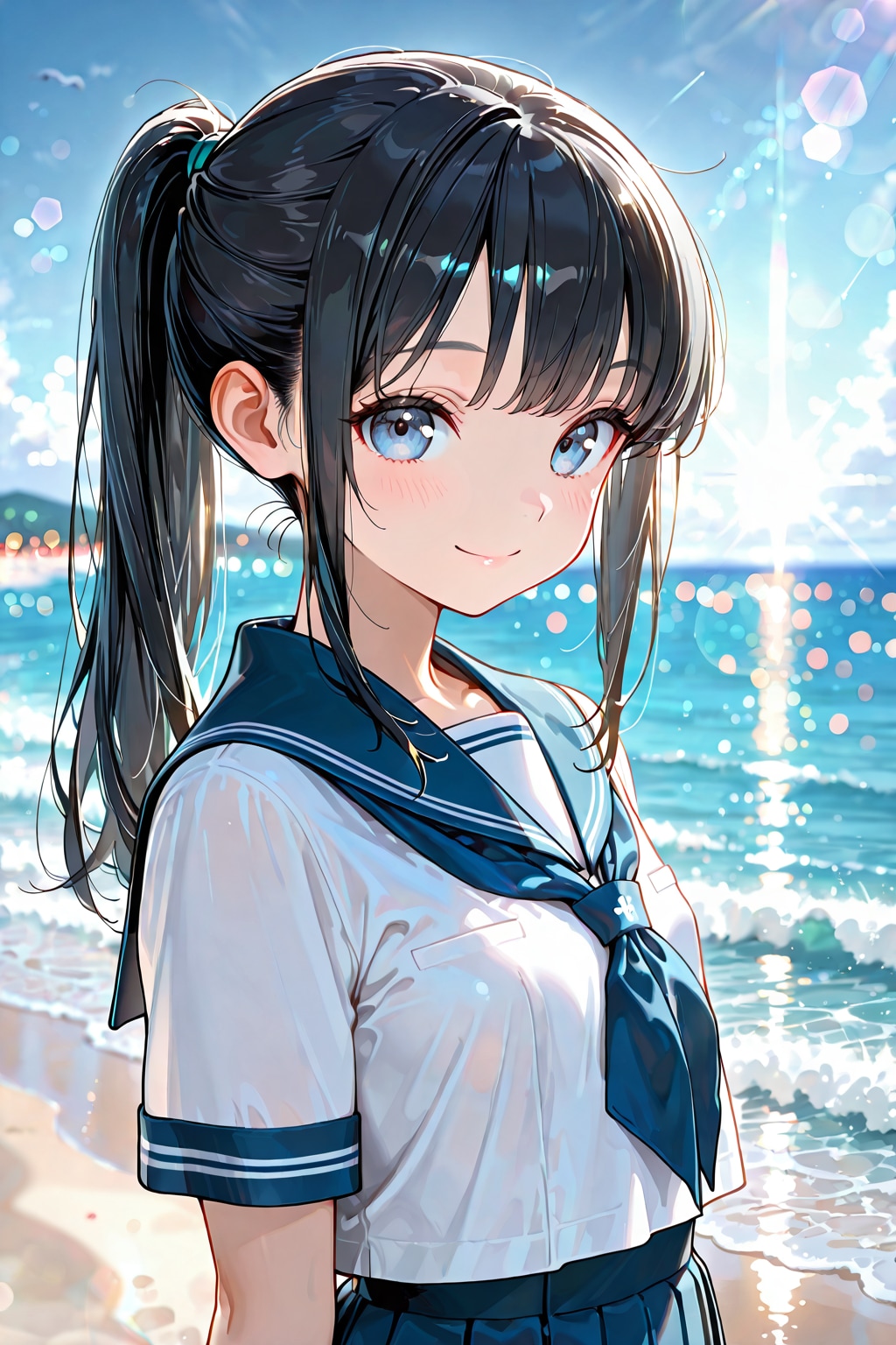 夏の砂浜(ECHIDNA)(45) | の人気AIイラスト・グラビア