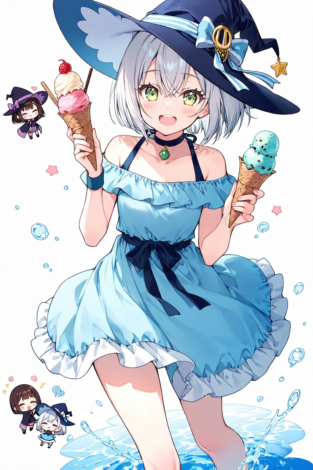水の魔女とアイスクリーム