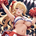 金髪お姉ちゃん・チアリーダー 5枚目