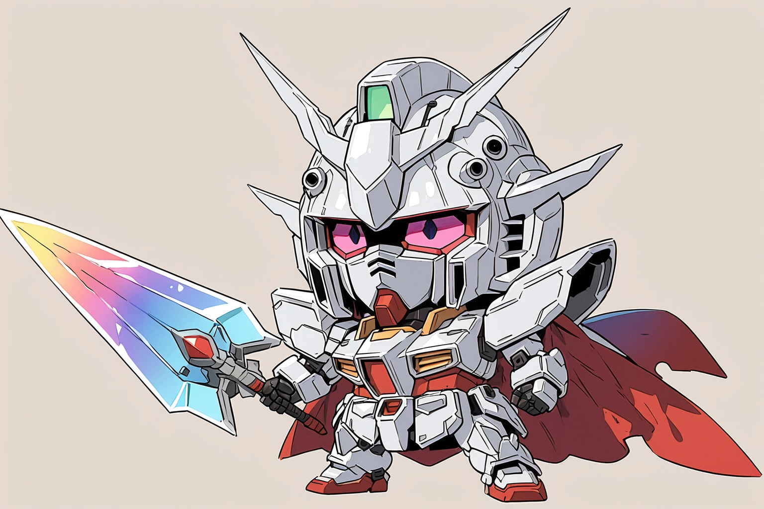 SDガンダ◯風 | の人気AIイラスト・グラビア