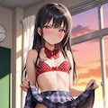 【本日の板野ちゃん】「学校で服をはだけるなんて・・・」 2枚目