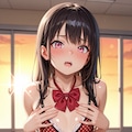 【本日の板野ちゃん】「学校で服をはだけるなんて・・・」 3枚目