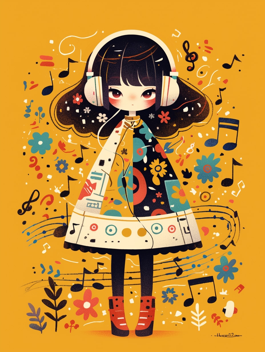 Headphone Girl
