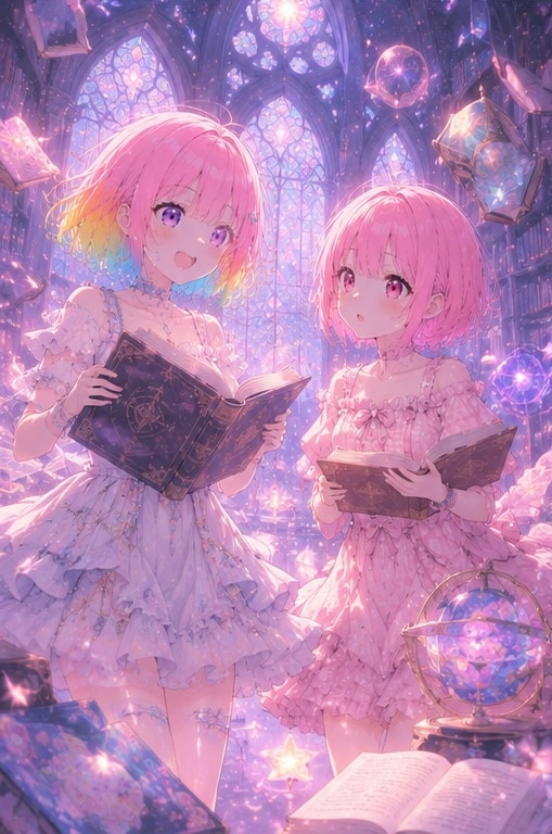 魔法図書館のふたり