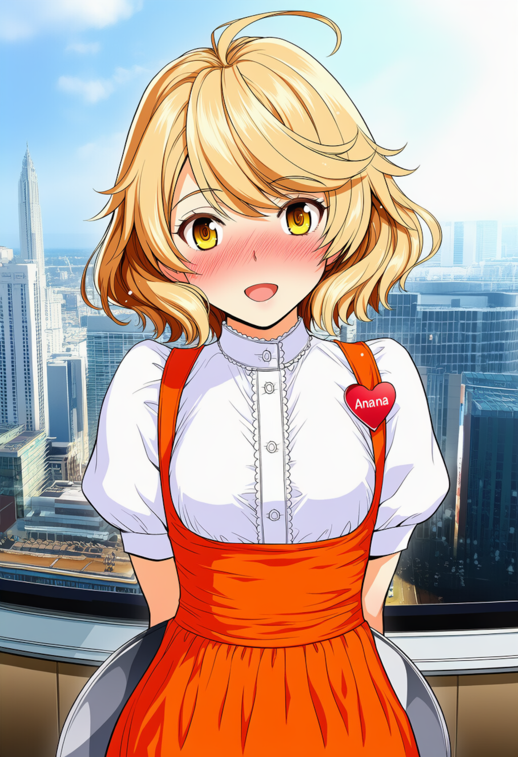 アンミラで働く黄島ユイちゃん