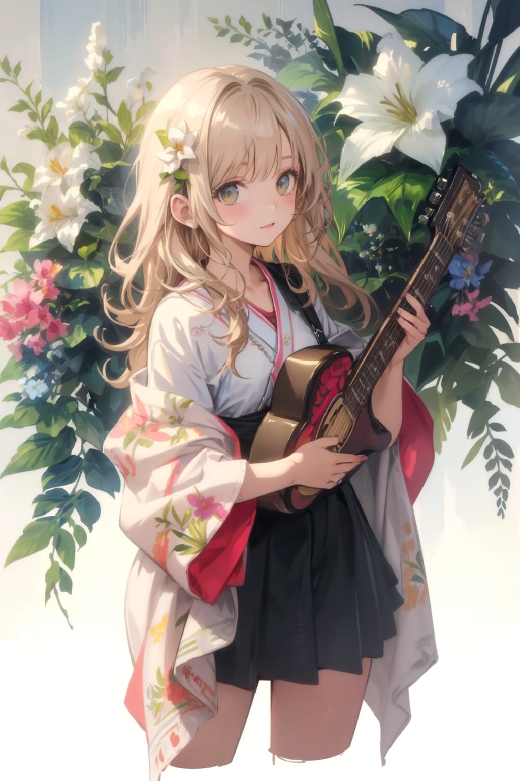 ギター少女 | の人気AIイラスト・グラビア