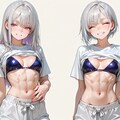 鍛えてますから♡ 5枚目