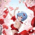 桜の下、踊る君✨️ 3枚目