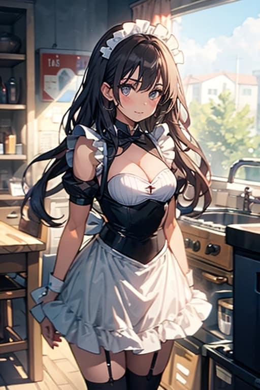 メイドの戦場は屋敷内 | の人気AIイラスト・グラビア