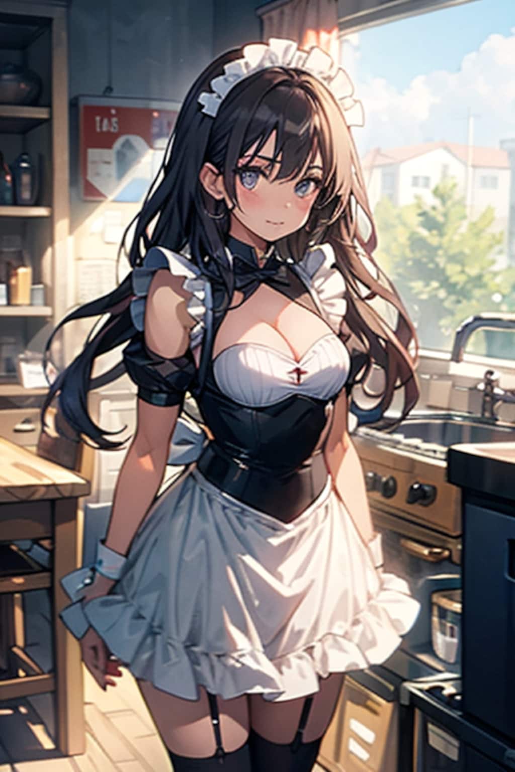 メイドの戦場は屋敷内