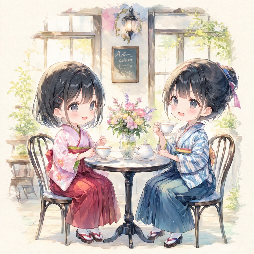 純喫茶でお紅茶を | の人気AIイラスト・グラビア