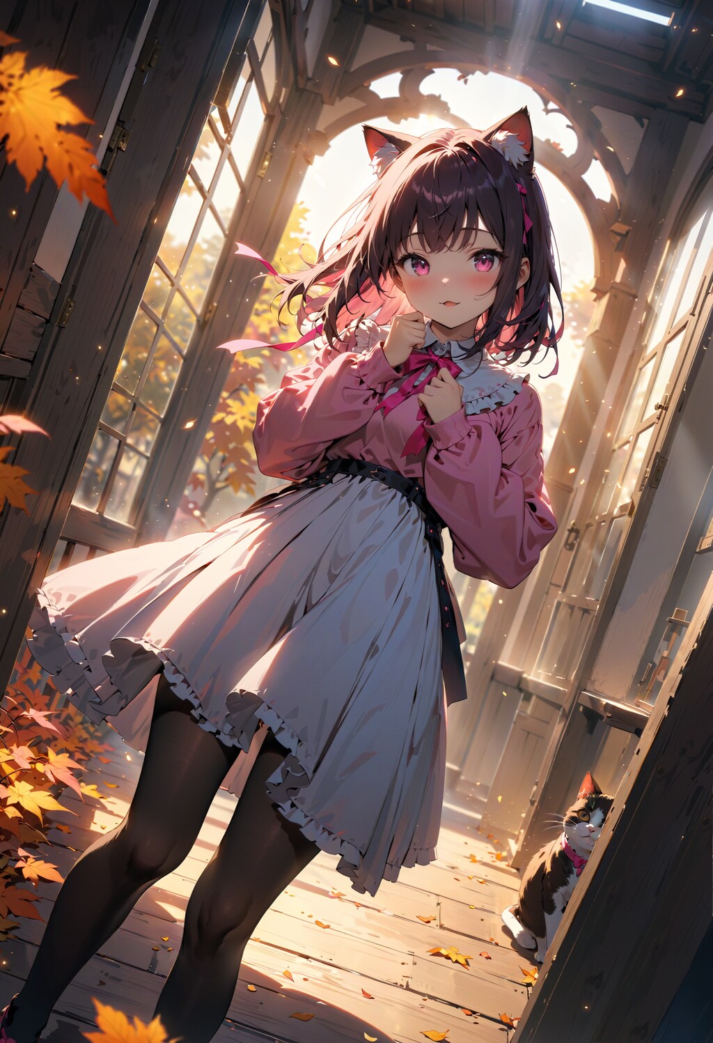 今日はキャットリボン（猫のピンクリボン）の日　その２