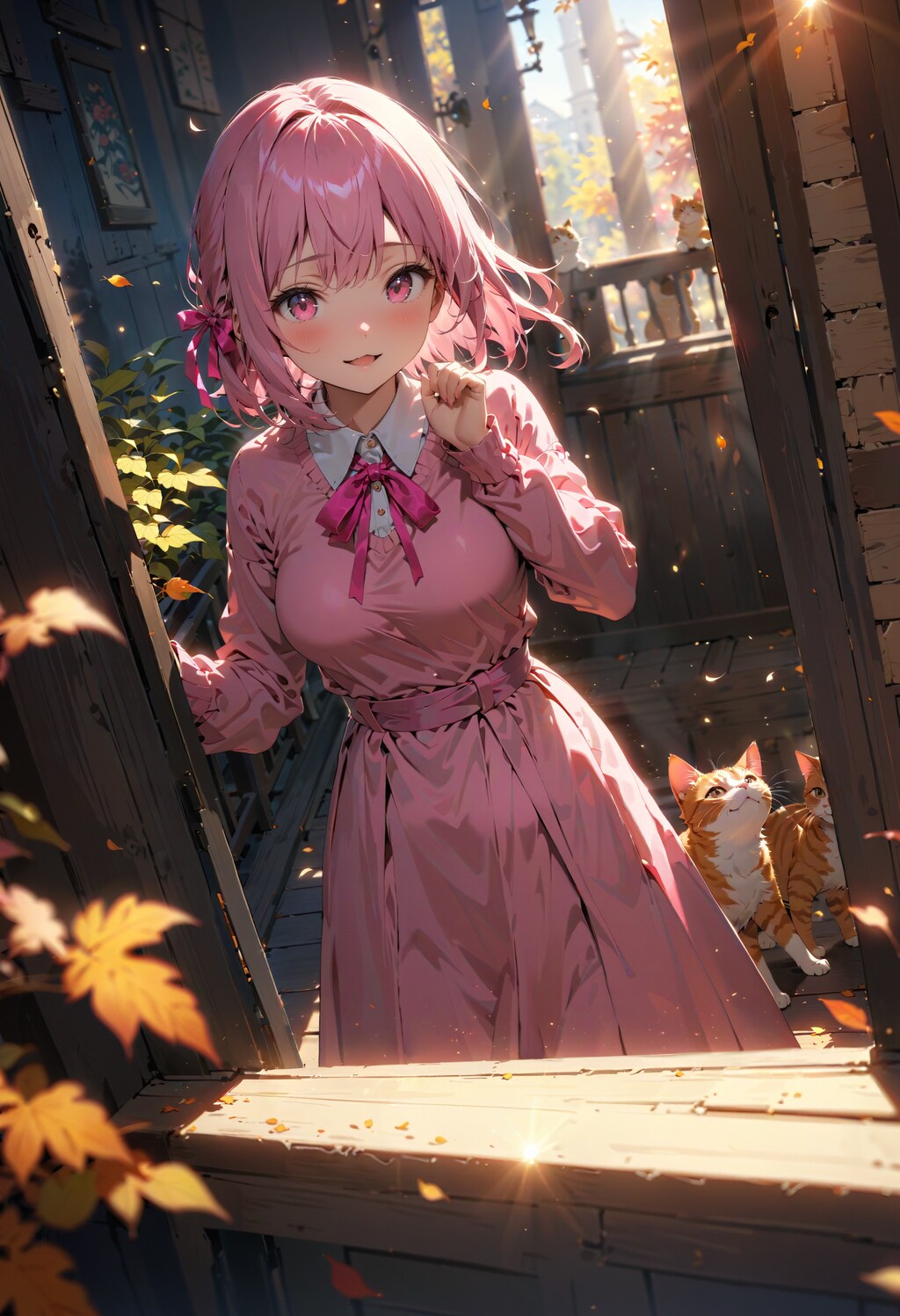 今日はキャットリボン（猫のピンクリボン）の日　その２