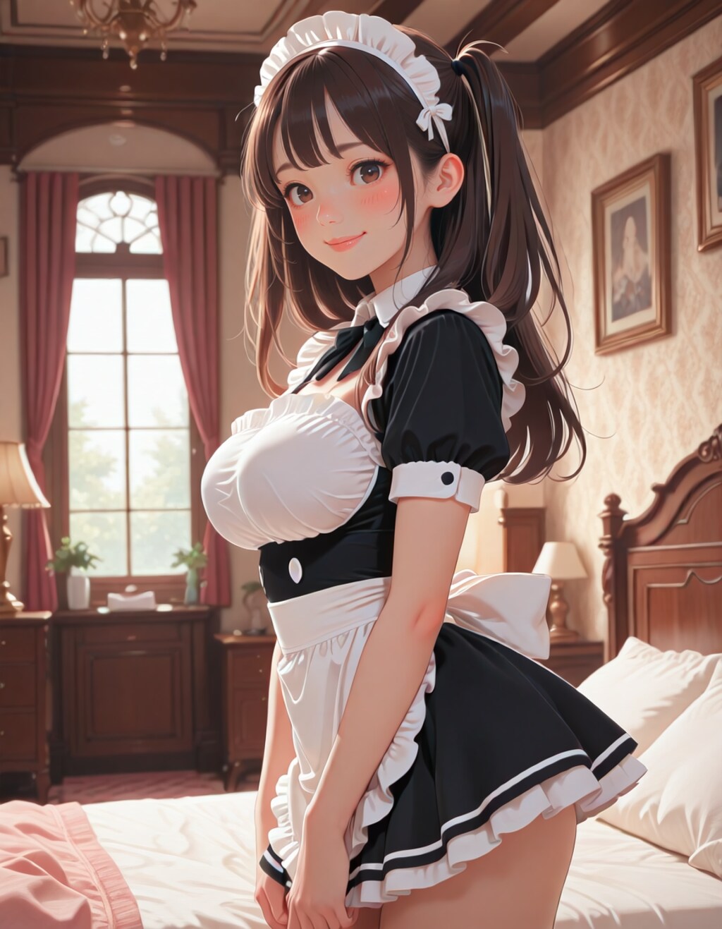 ミニスカメイド