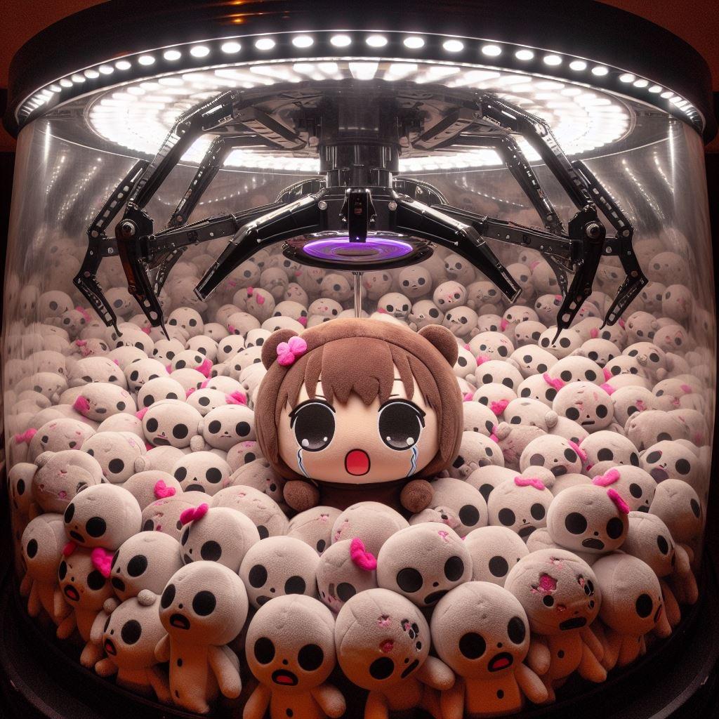 ゾンビに囲まれてピンチな女の子