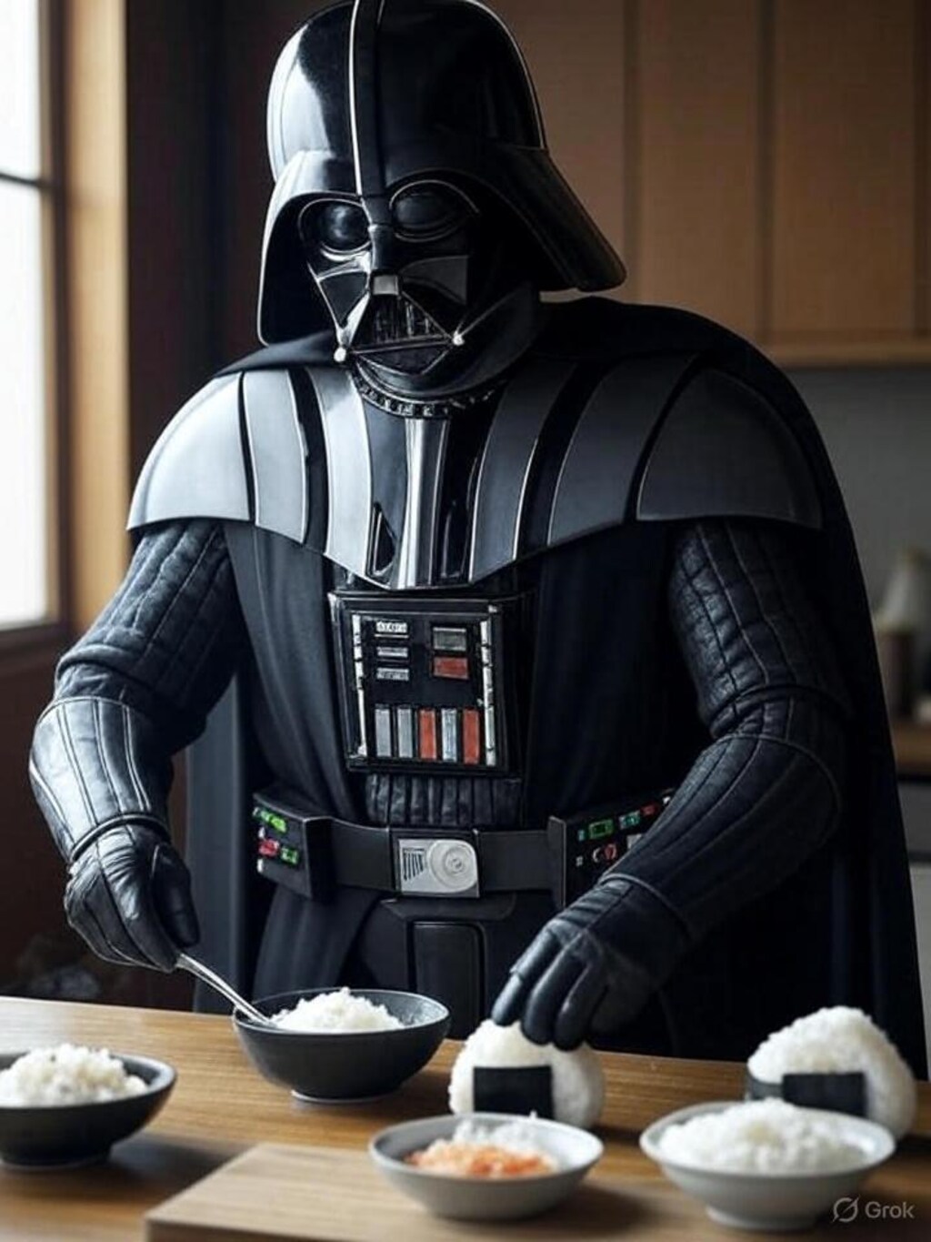 【ベイダー卿】調理・ベイダー＋おまけ２枚