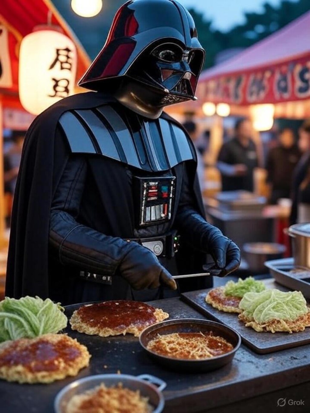 【ベイダー卿】調理・ベイダー＋おまけ２枚