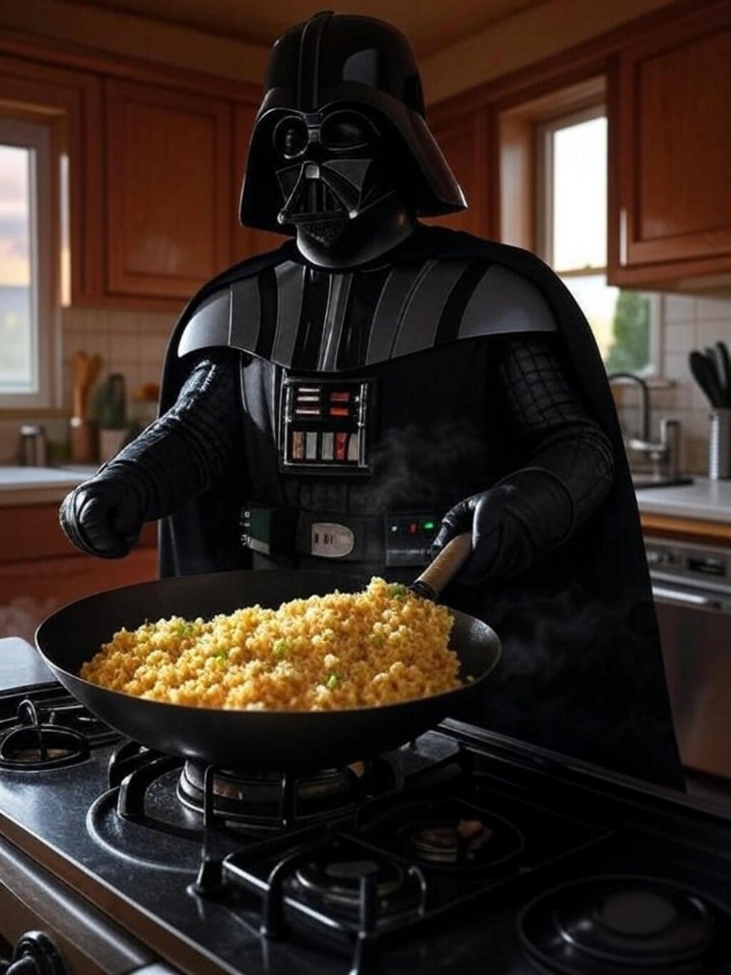 【ベイダー卿】調理・ベイダー＋おまけ２枚