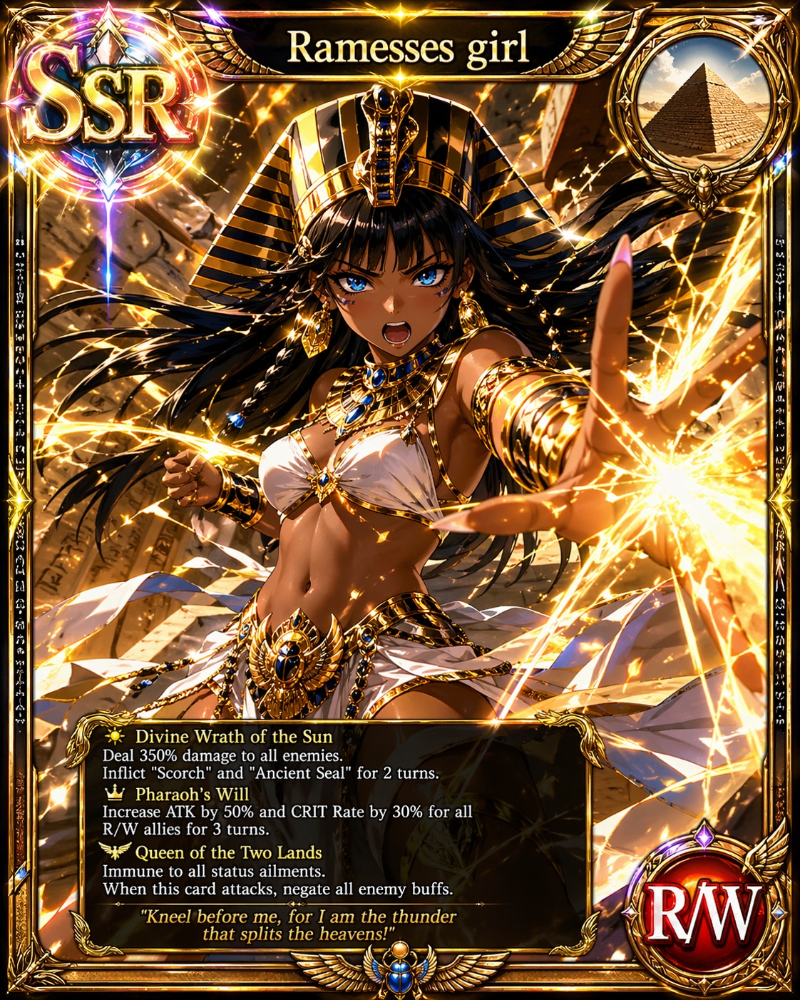 ラムセスガール | の人気AIイラスト・グラビア