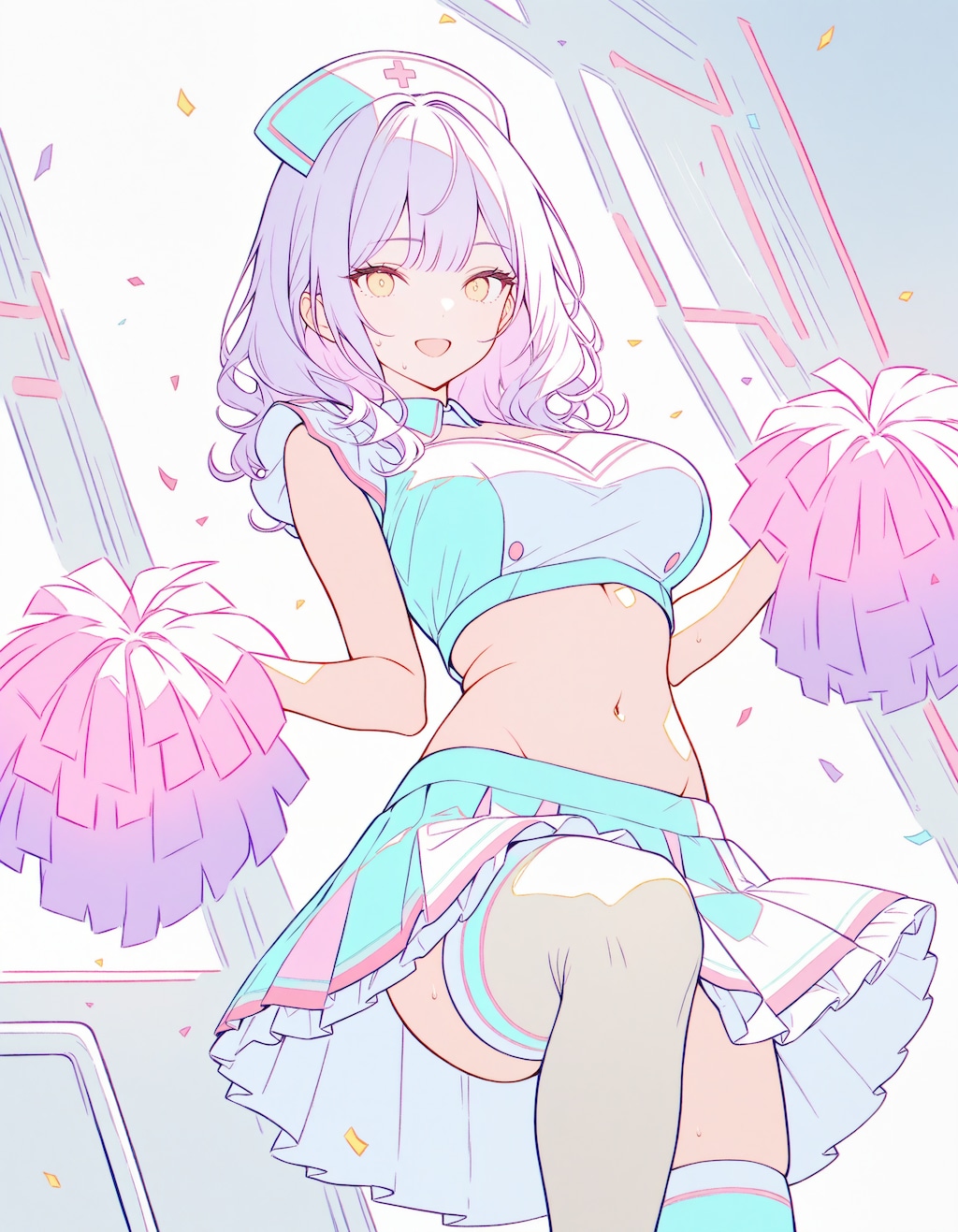 チア衣装クリニック姉さんXL