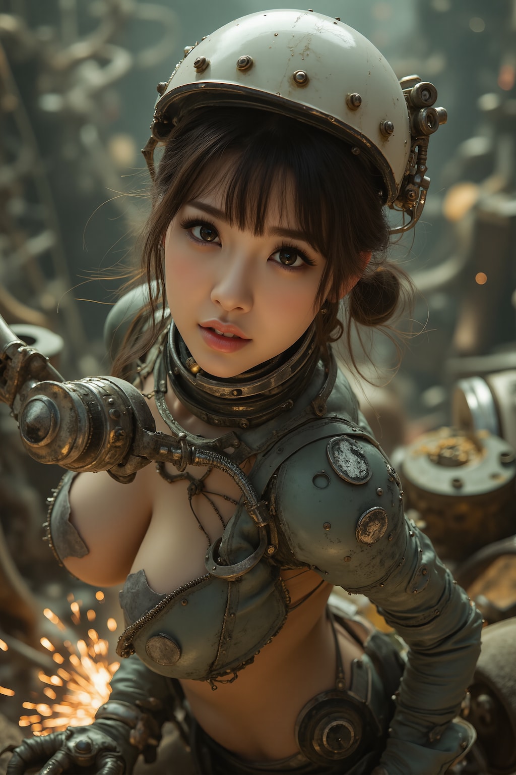 工場での撮影✨️