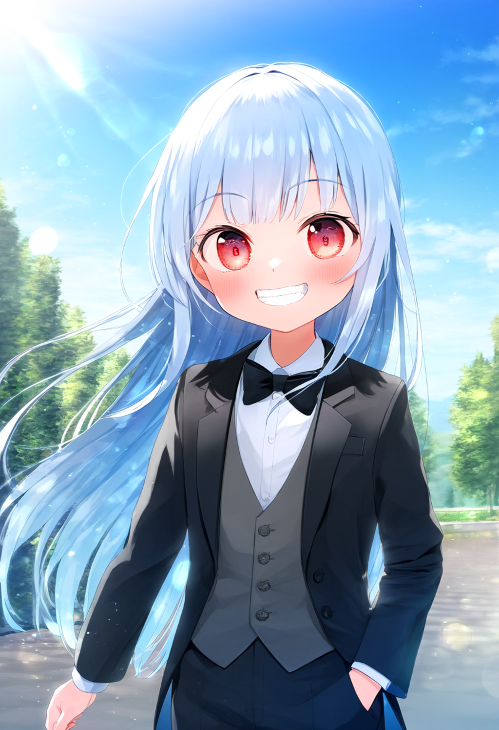 執事の天音ちゃん