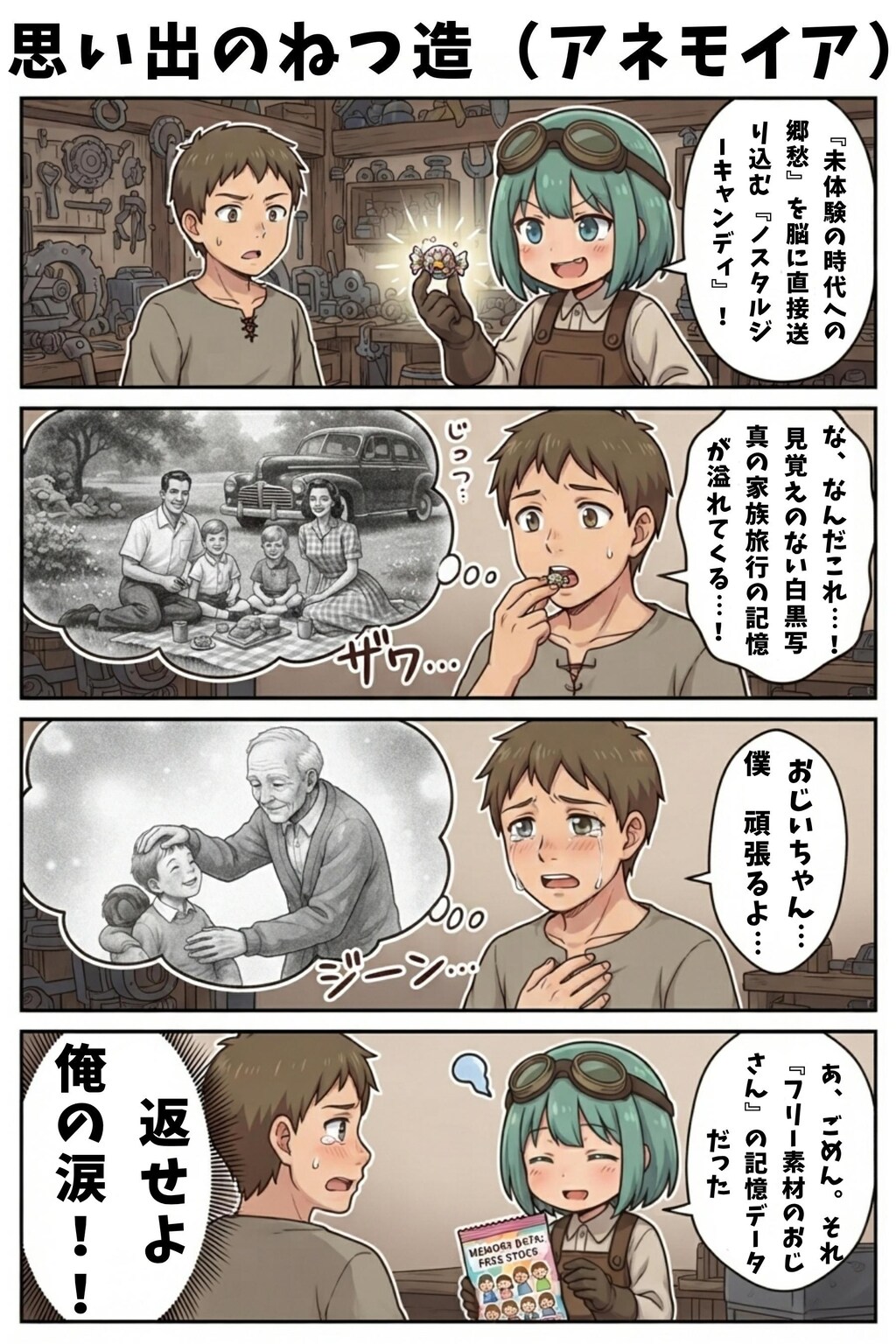 ポンコツレナの発明日記　アネモイア・ケノプシア