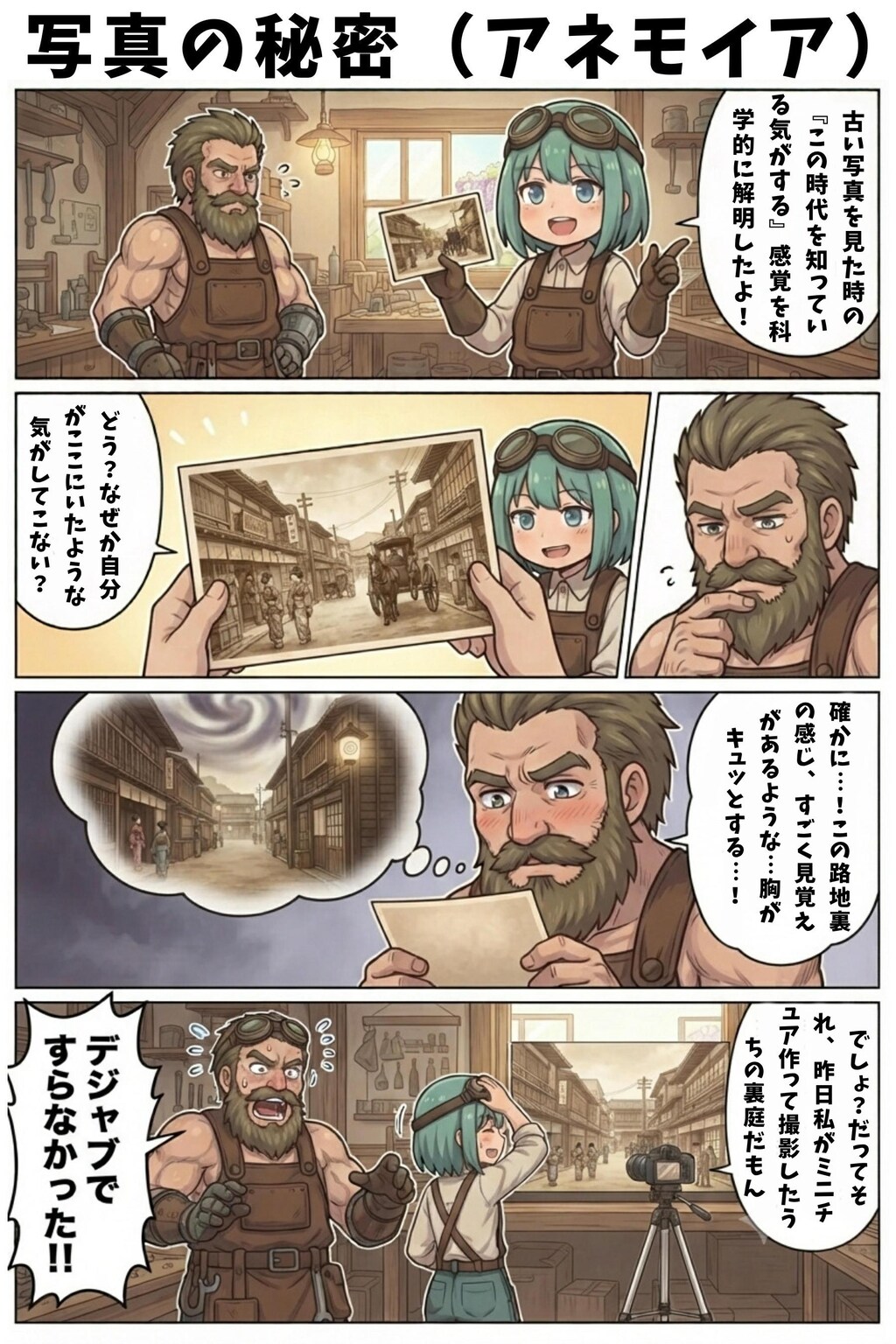 ポンコツレナの発明日記　アネモイア・ケノプシア