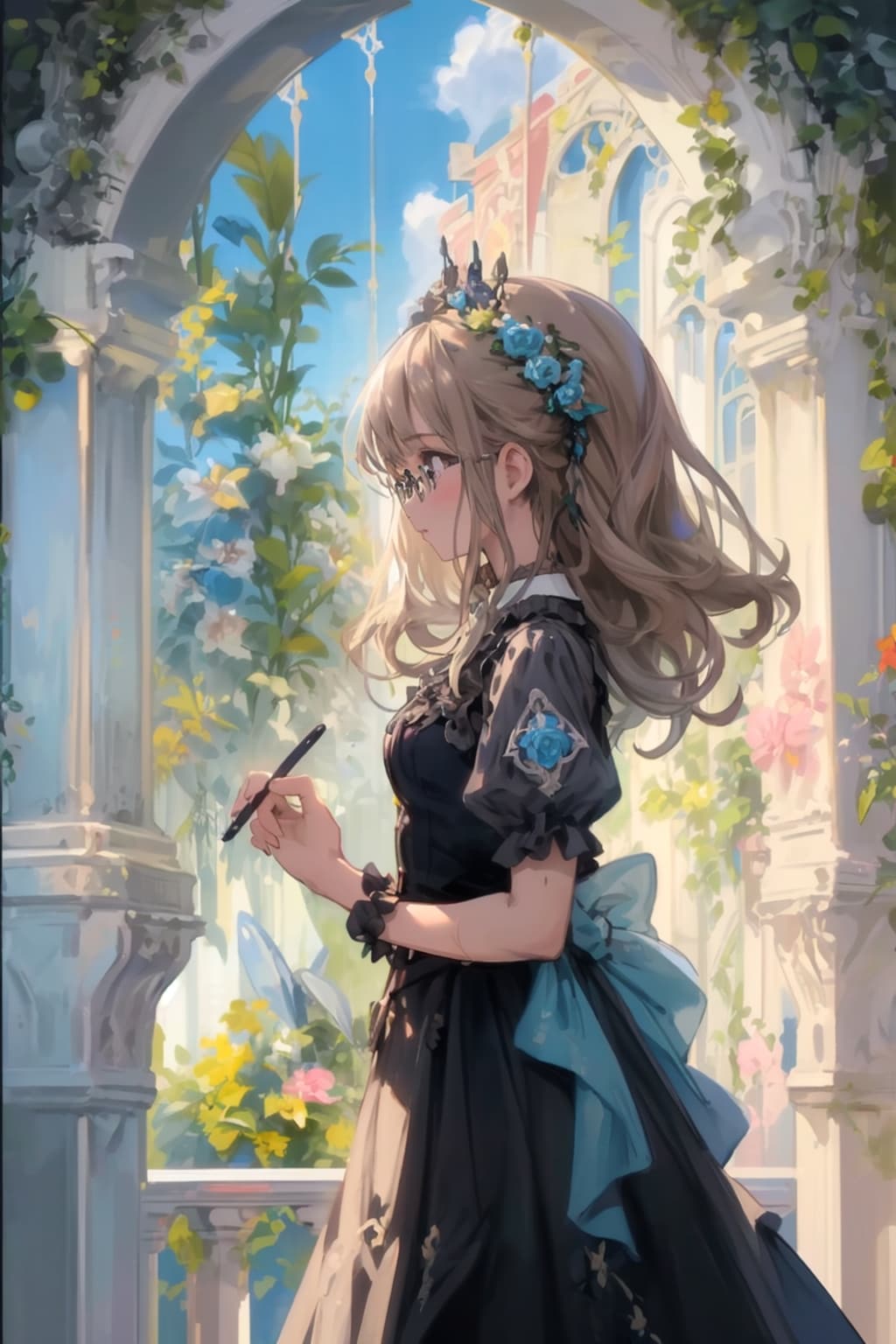 ゴスロリ | の人気AIイラスト・グラビア