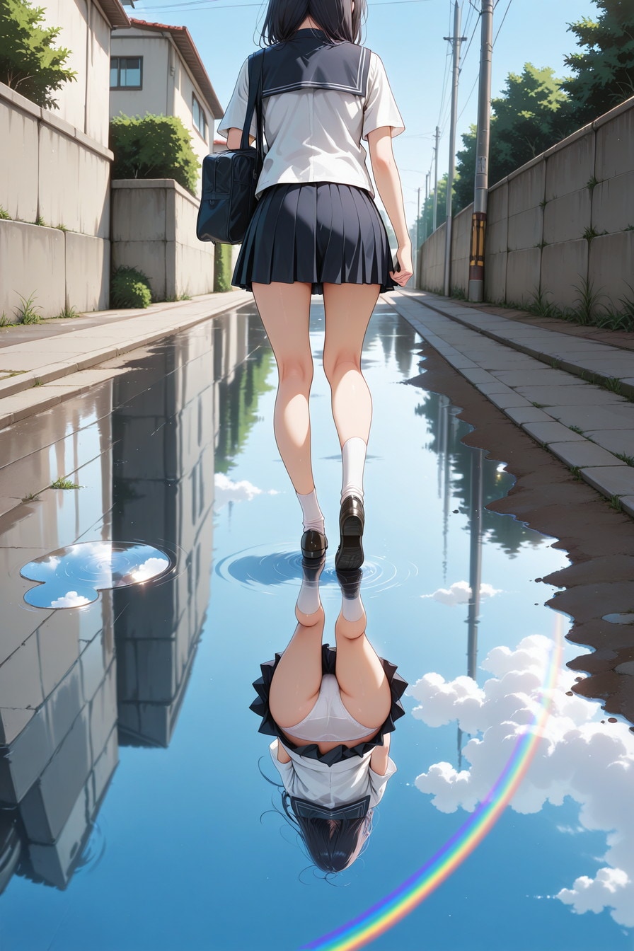 雨上がり