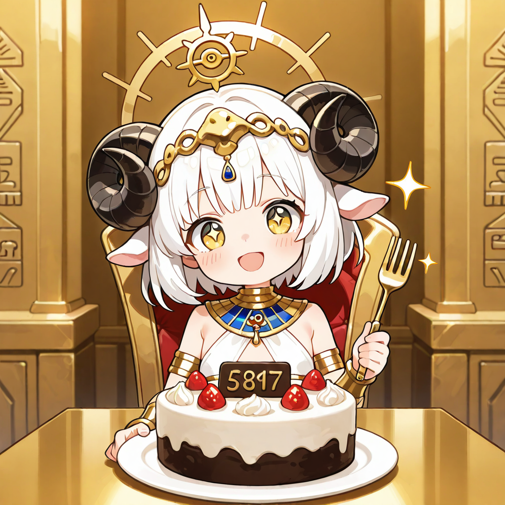 太陽神ラーさまはケーキがお好き？ | の人気AIイラスト・グラビア