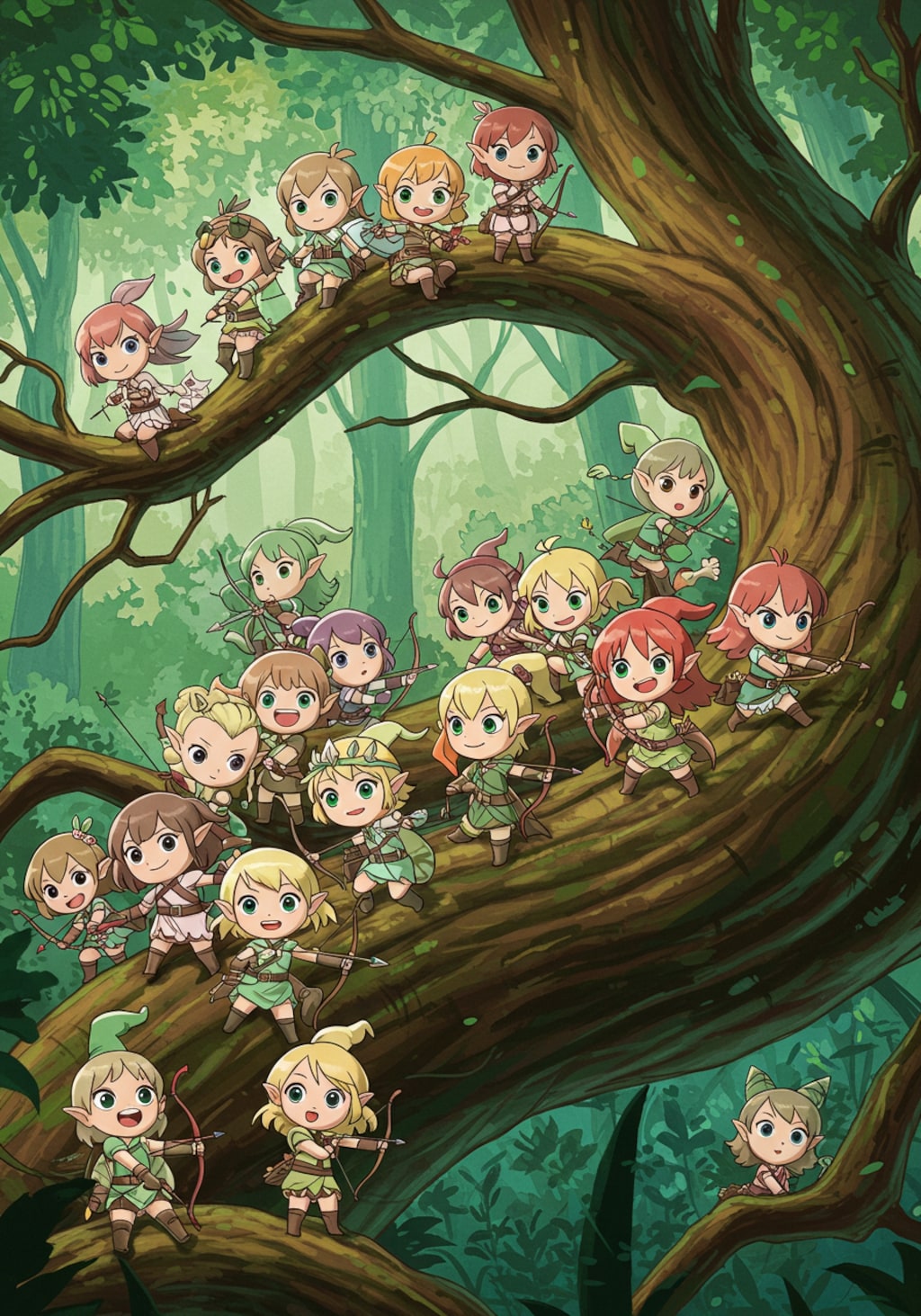 「みんなぁ、ちゃんとしてねぇ」「おーっ」