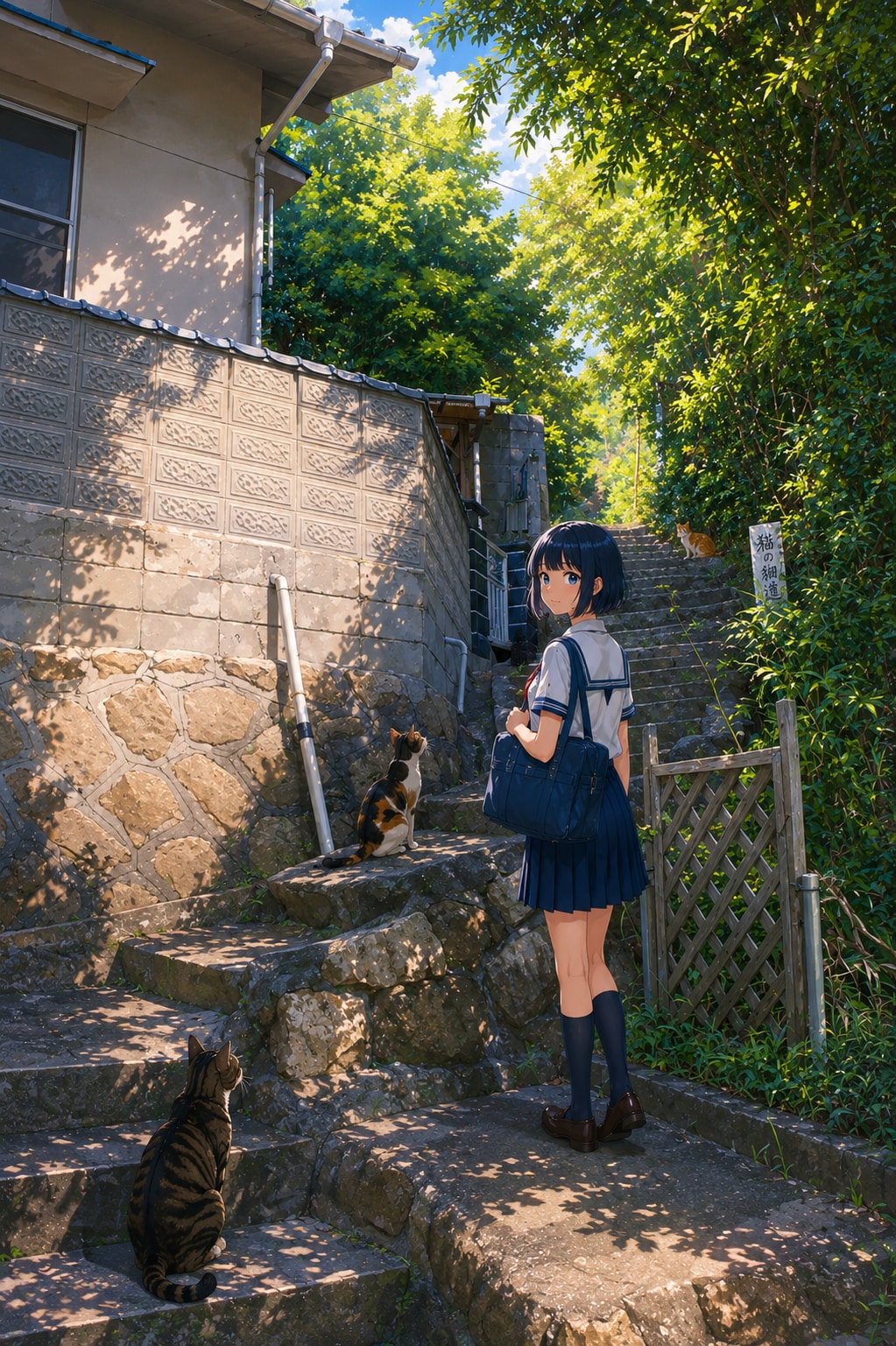 猫の細道(QILIN・ChatGPT)(夏)(15)