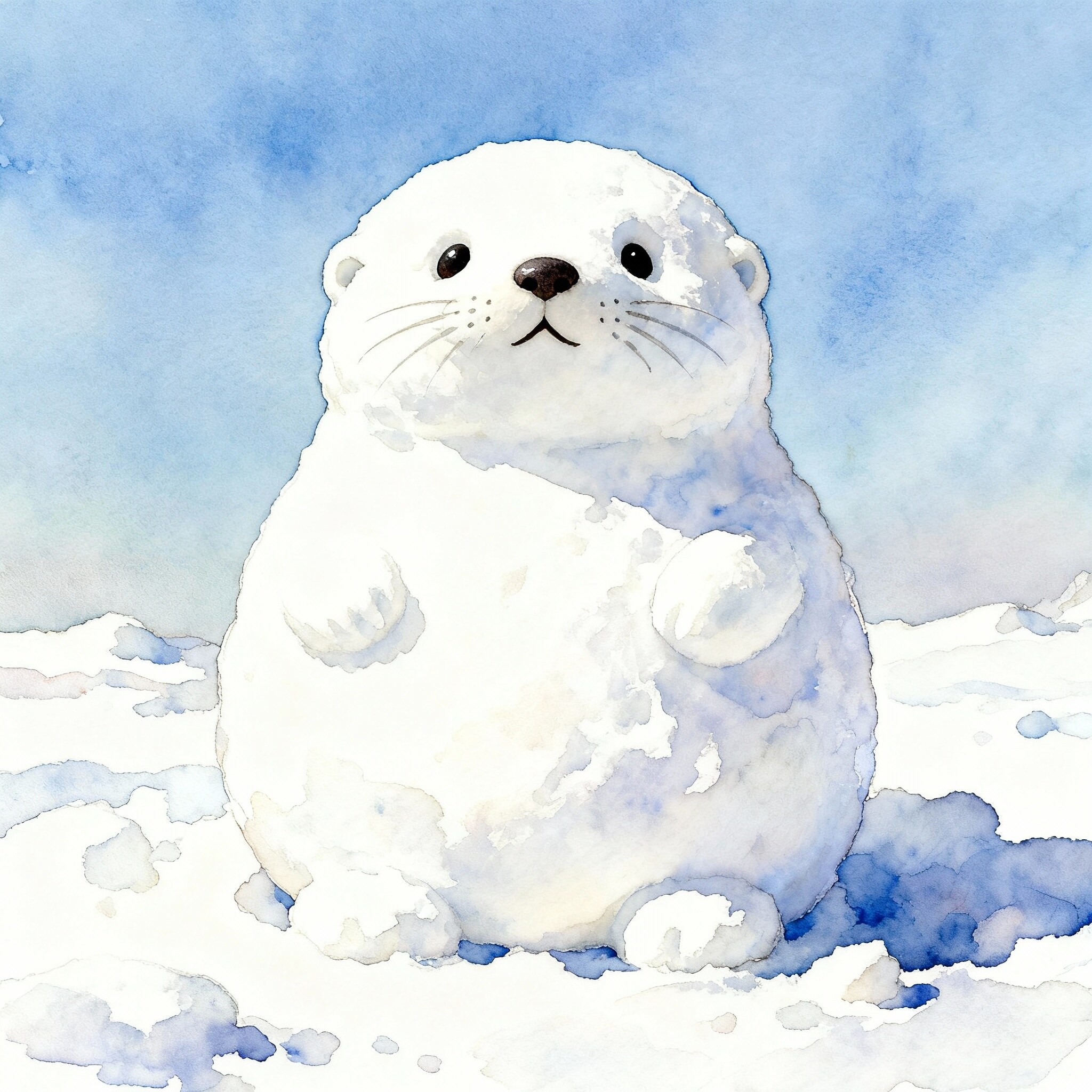 アフワちゃん作：銀賞作品「雪の妖精」 | の人気AIイラスト・グラビア