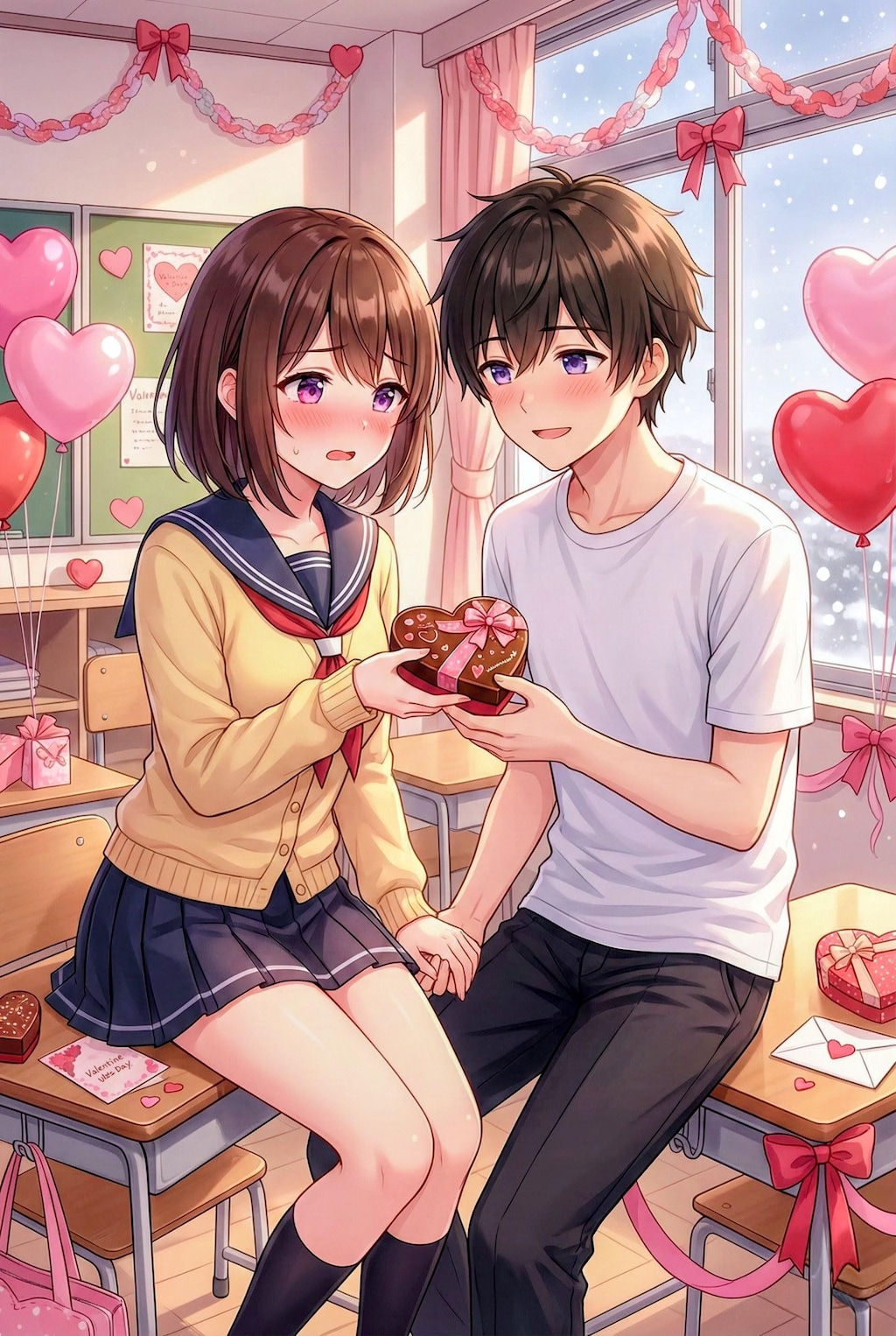 不幸の幸子ちゃん〜塩のバレンタイン編