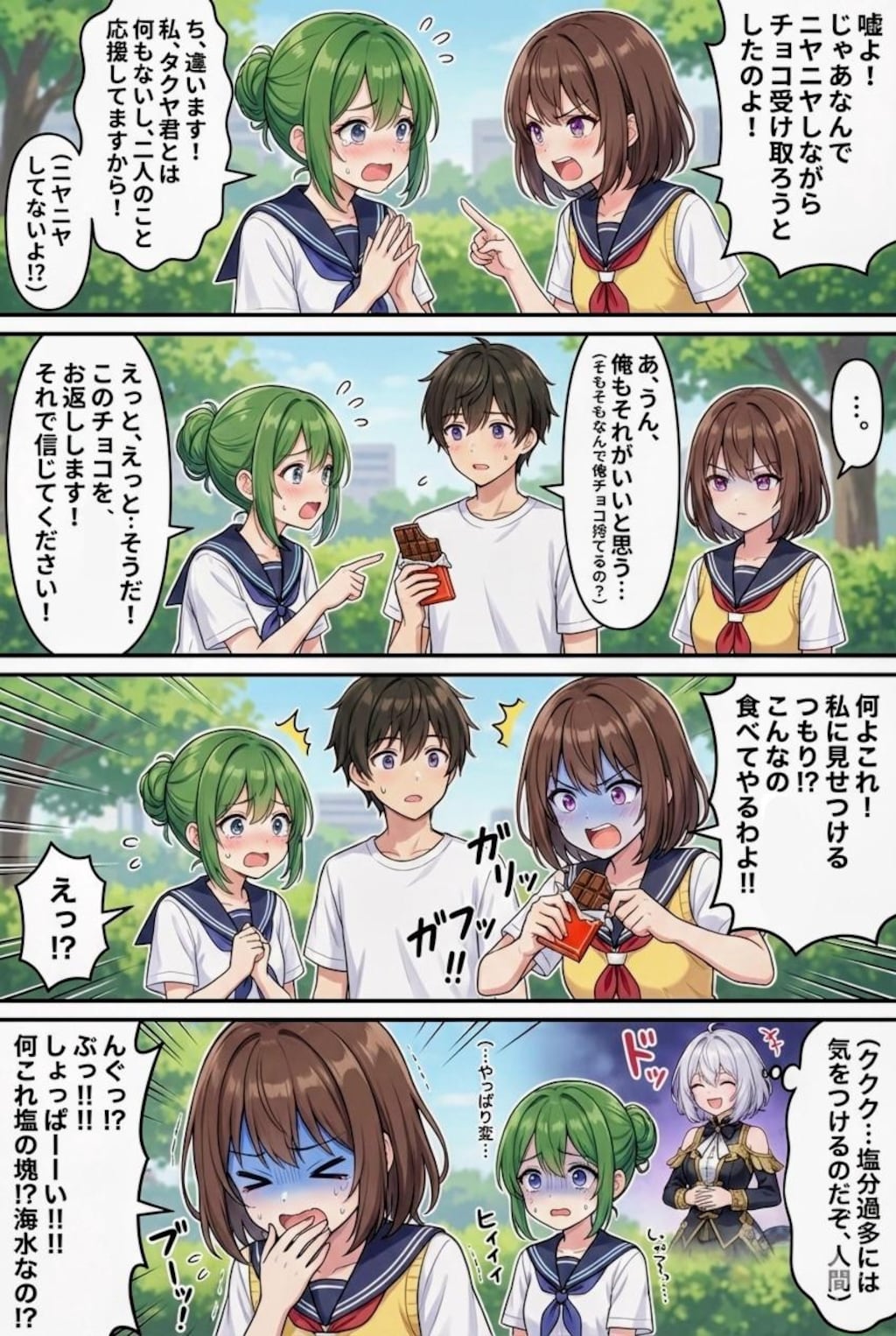 不幸の幸子ちゃん〜塩のバレンタイン編