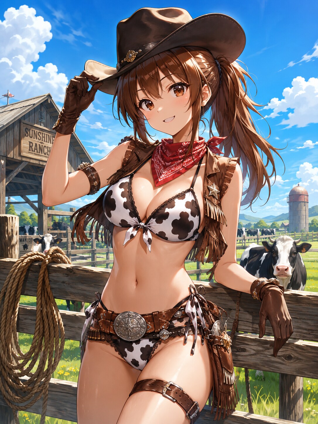 ビキニなカウガール